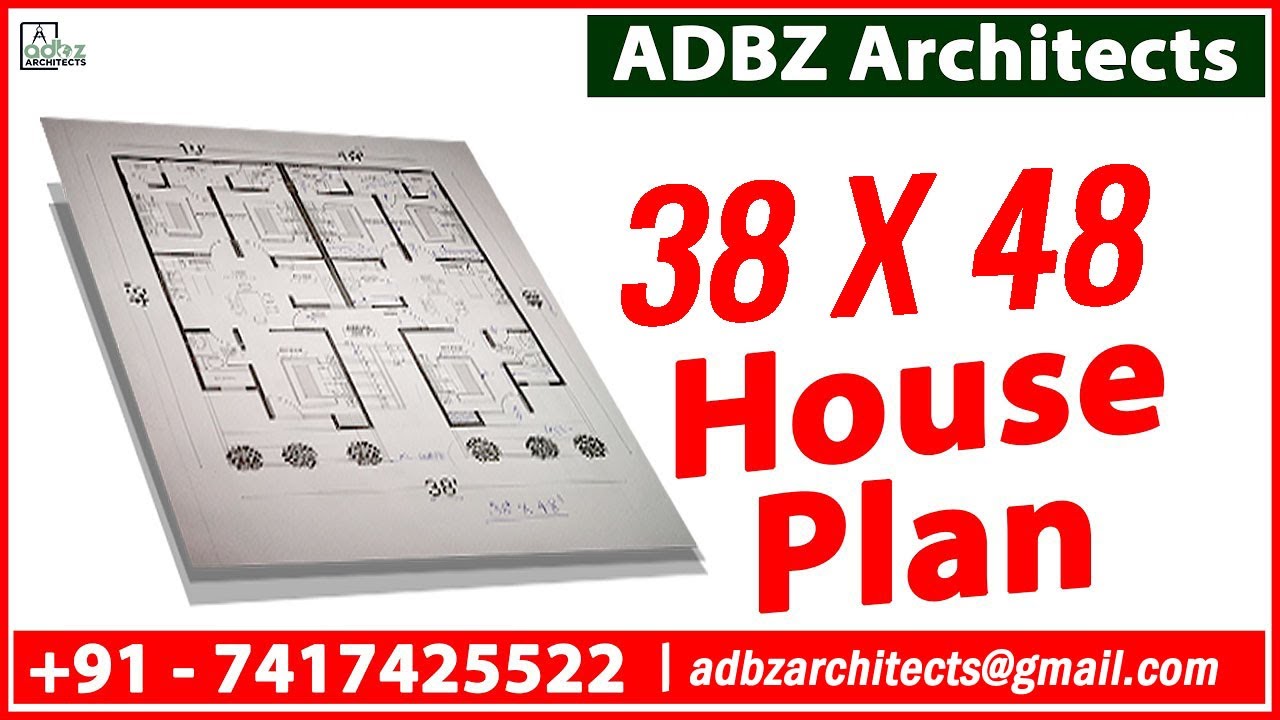 38 x 48 House Plan | Adbz Architects