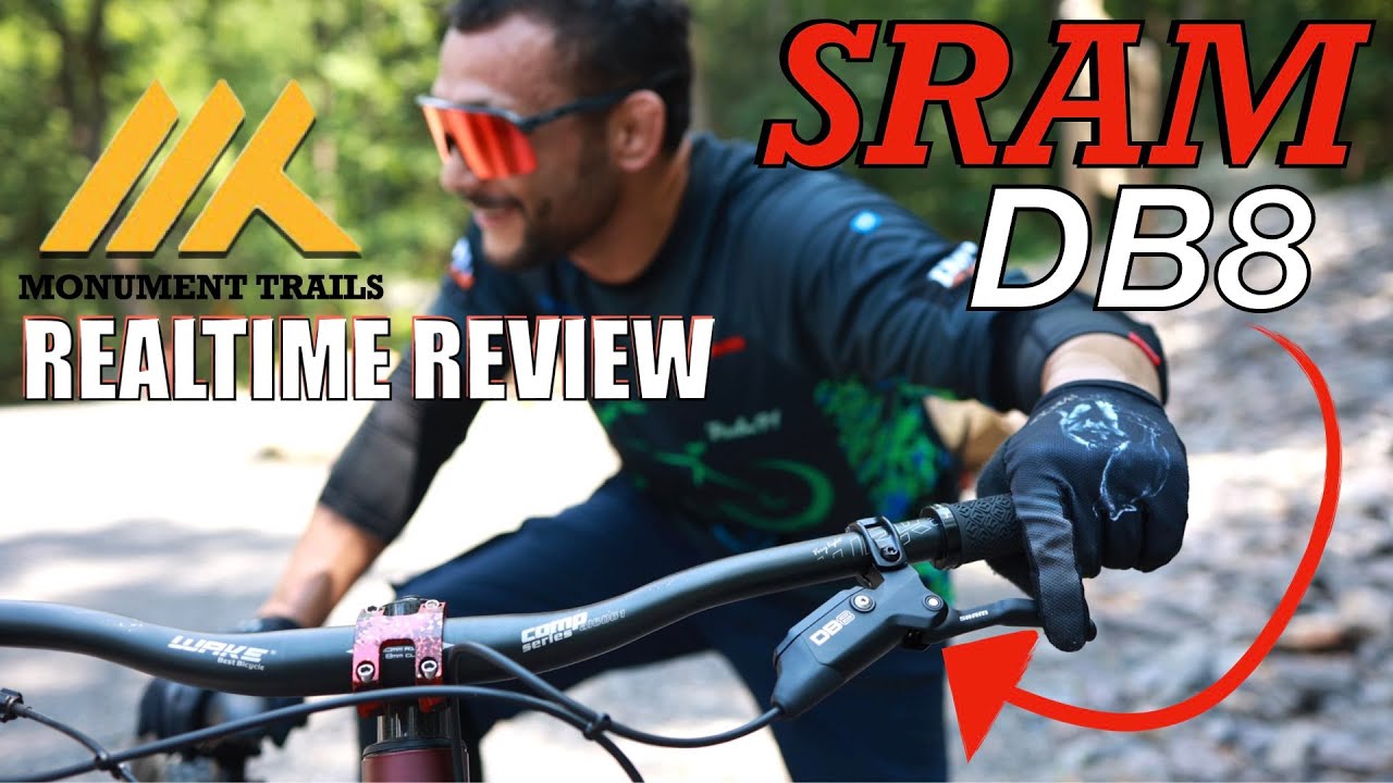 Гидравлические тормоза SRAM MINERAL OIL DB8 с 4 поршнями для горного велосипеда: обзор в реальном...