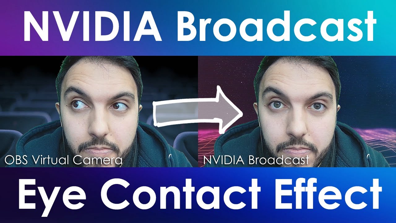 Reviewing NVIDIA Broadcast's Eye Contact Effect
