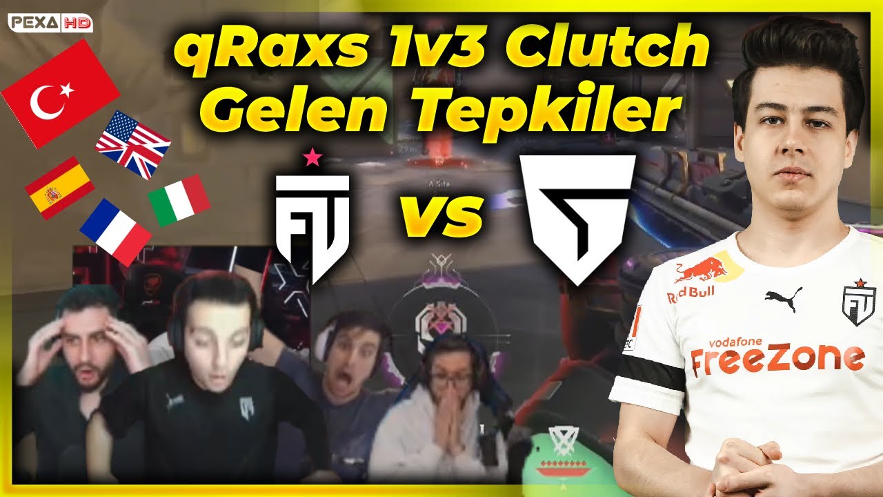 FUT qRaxs vs Giants Gaming 1v3 CLUTCH GELEN TEPKİLER (Yayınlar, Sliggytv)