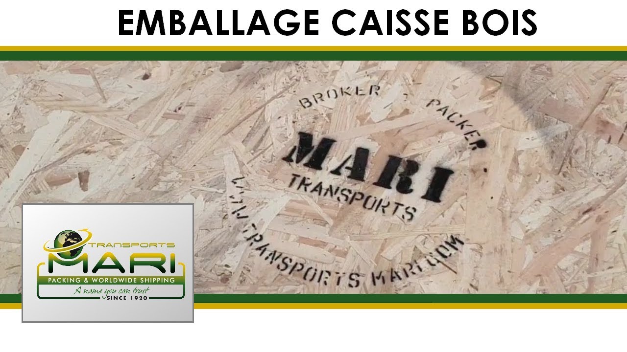 EMBALLAGE CAISSE BOIS