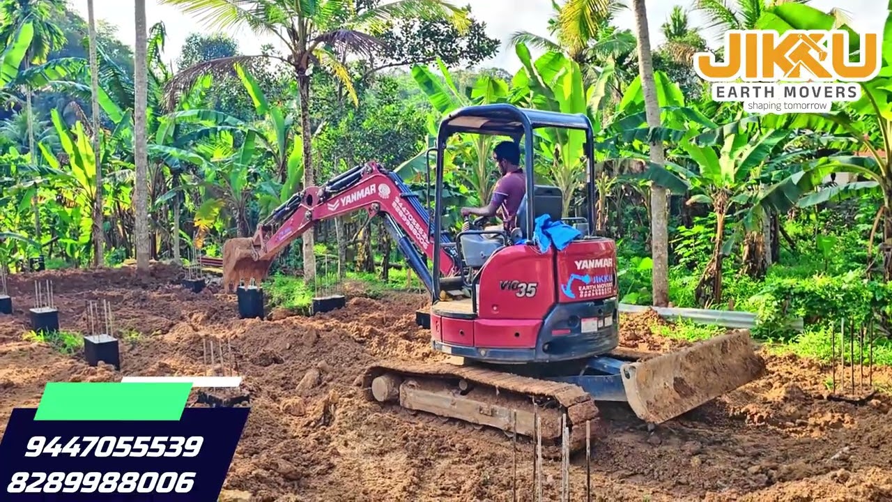 Yanmar 35 | JCB 3DX | HITACHI 35/85/140 | JIKKU EARTH MOVERS | Vattappara | Trivandrum's Best