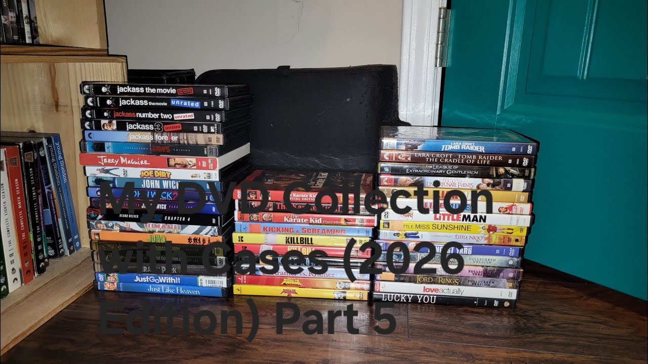 My DVD Collection with Cases (2026 Edition) Part 5