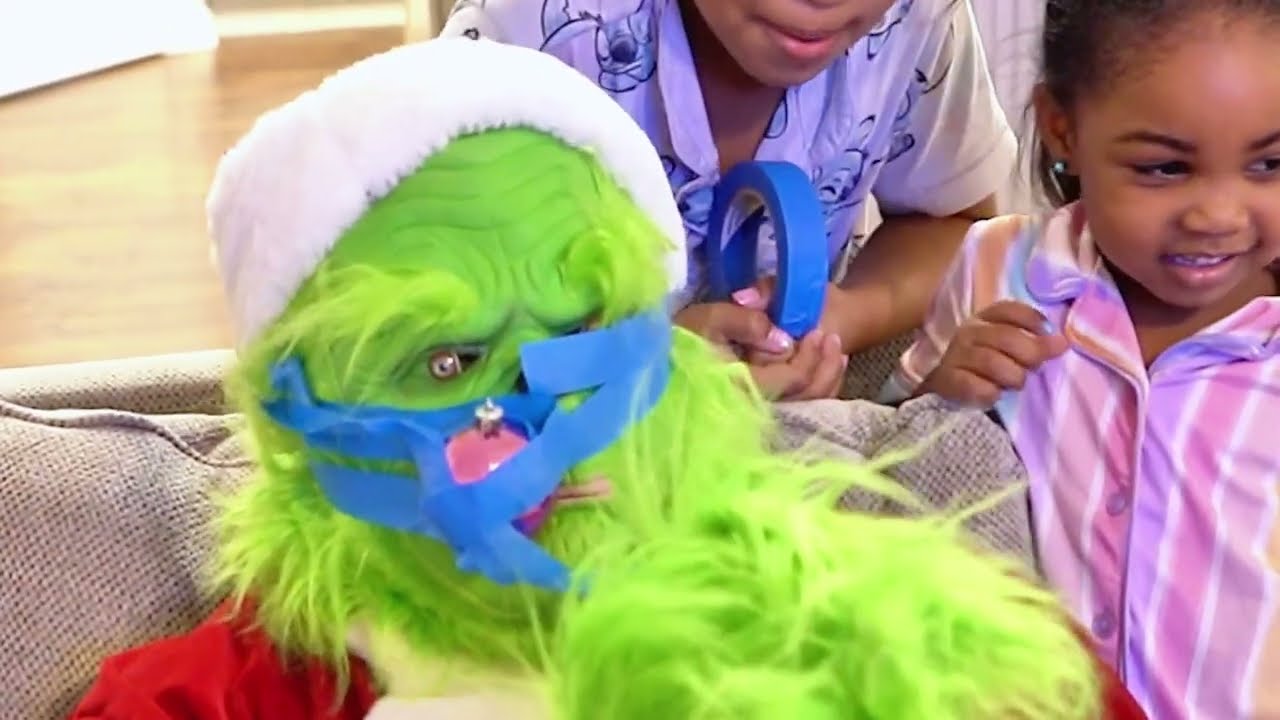 WE CAUGHT THE GRINCH ON CAMERA AT 3AM 🫨