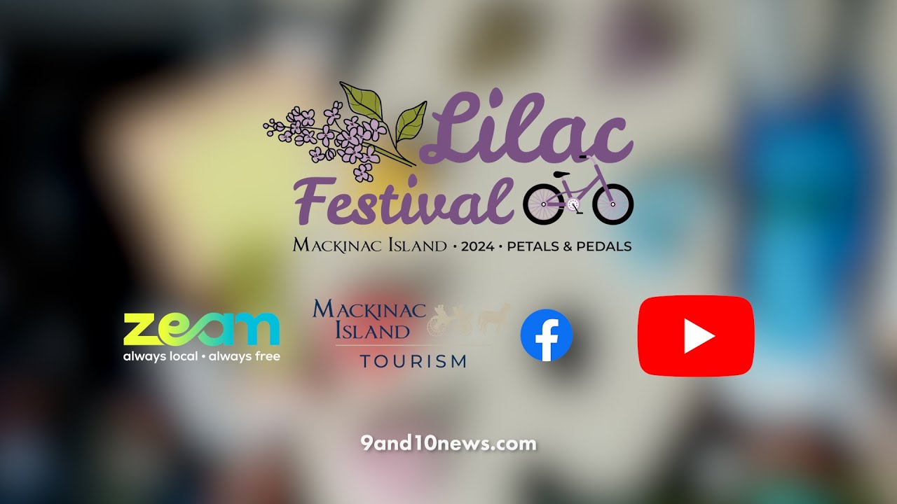 2024 Mackinac Island Lilac Festival Parade Livestream (promo)