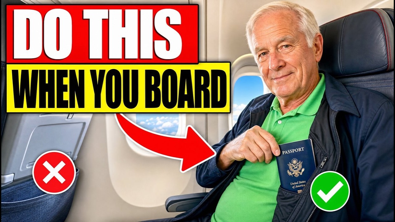 Flying After 60? Do These 10 Things The Second You Board The Plane