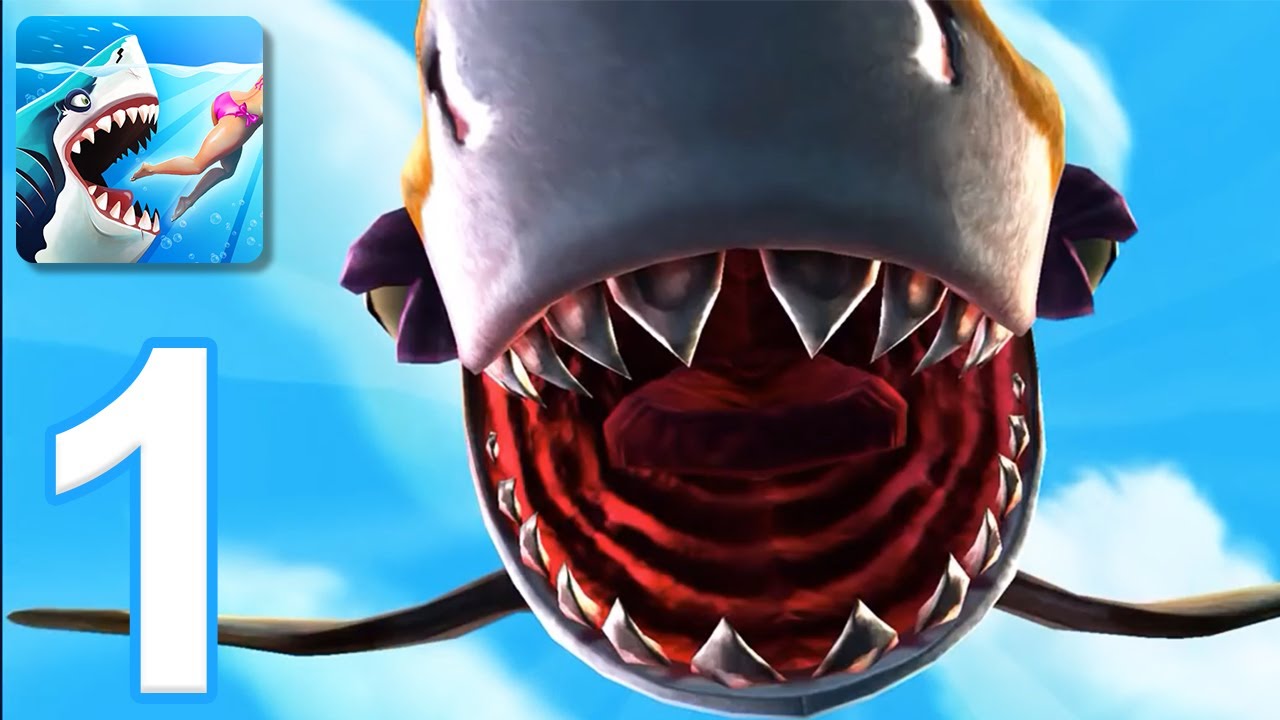 Hungry Shark World - Gameplay Walkthrough Part 1 - XS: Blacktip Reef (iOS, Android)