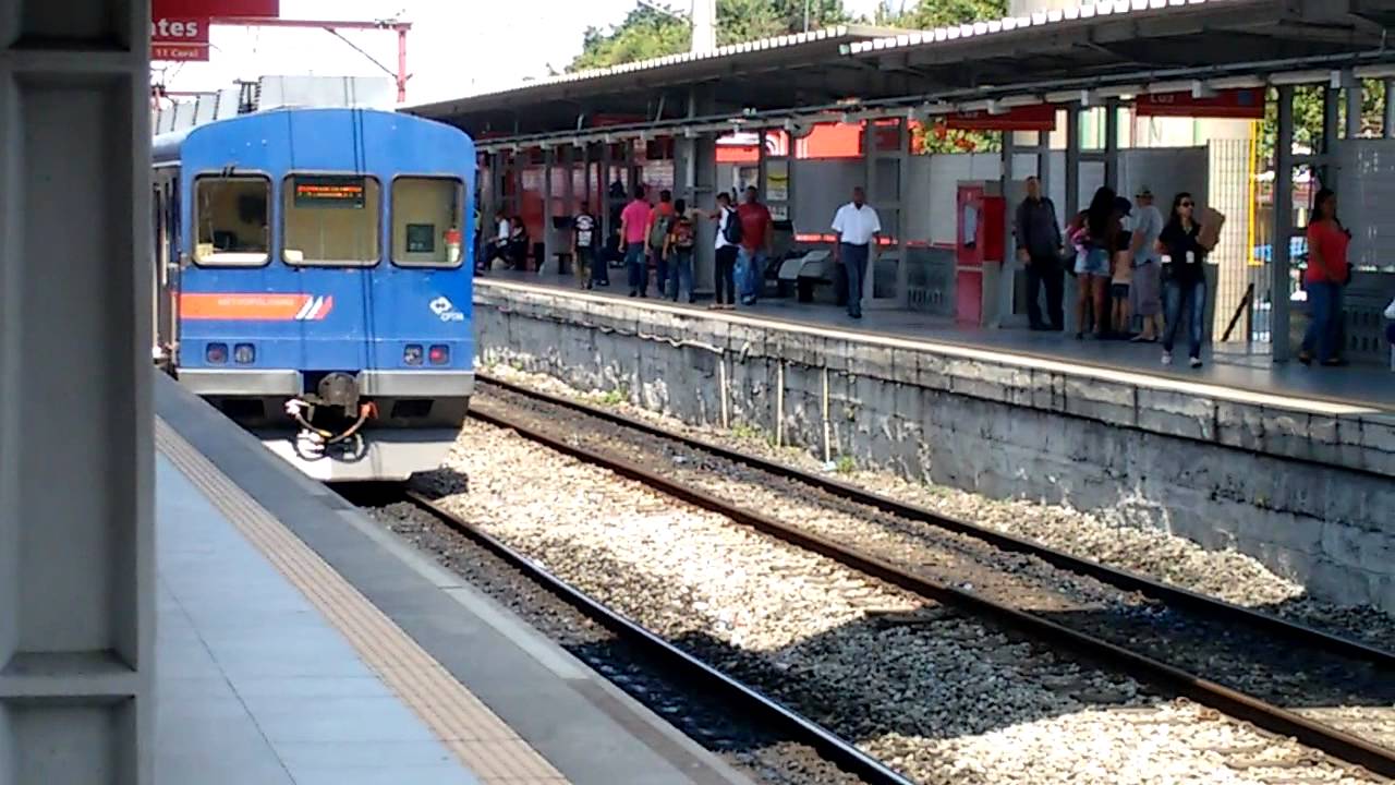 Movimentação de Trens na Estação Calmon Viana, Parte 3.