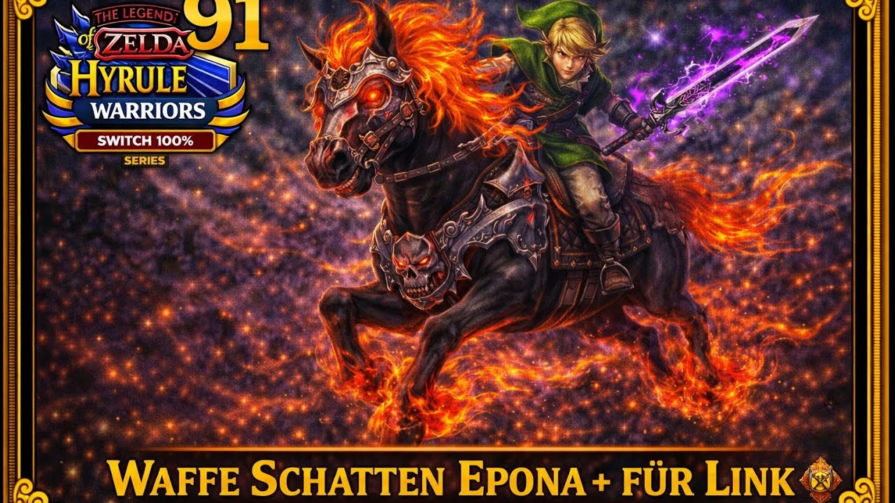🎬 F91 – Hyrule Warriors: Definitive Edition | EPONA DER ZEIT+! 🐎😱 Diese Waffe ist brutal stark