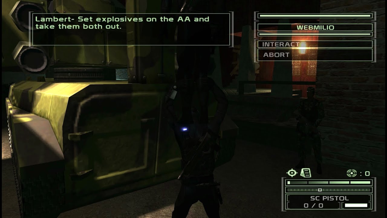 Splinter Cell 3: Chaos Theory Coop: Seoul 3 (100%* | Expert | Elite | Ghost)