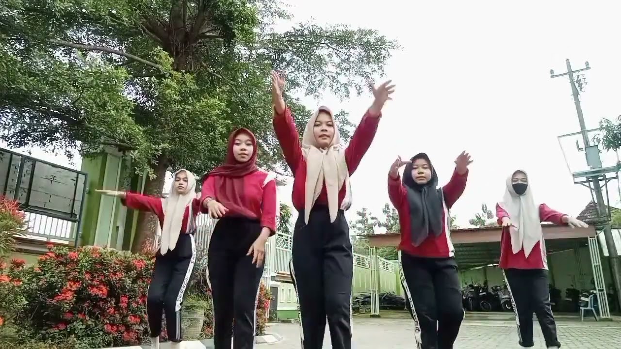 Tugas PJOK kelompok, membuat video senam