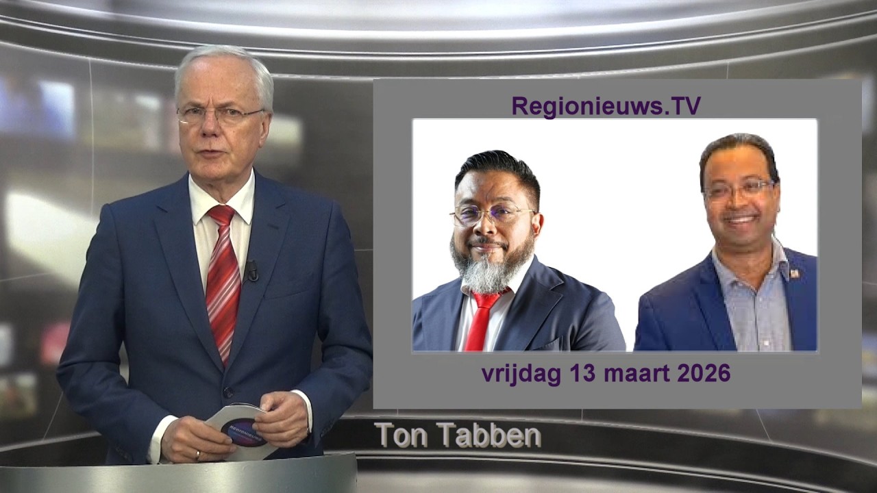 Regionieuws TV Suriname 13 maart 2026 ►Bronto en Riad vervolgd? ► Hoefdraad geeft niet op ► Benzine