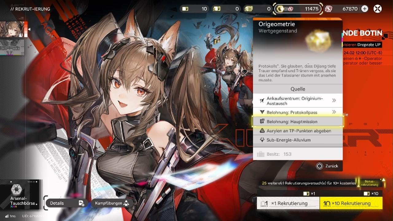 Arknights: Endfield | PS5 | Guide | Origeometrie und Oroberyll alle Möglichkeiten f2p zu erhalten