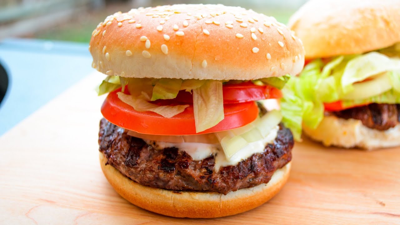 Lamb Kebab Burger - Video Recipe