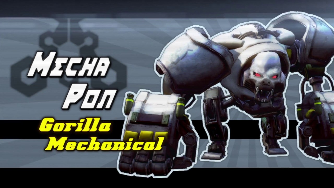 Strider Boss Fight -- Mecha Pon -- Gorilla Mechanical