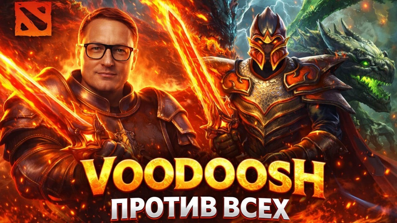 Voodoosh тренируется перед Streamers Battle. Обучение. #вудуш  #dota #dota2 #dota2highlights #top