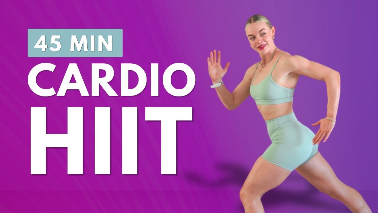 45 Min No Jumping EMOM Cardio HIIT Workout | Quiet HIIT & Low Impact | Shred It - Day 14