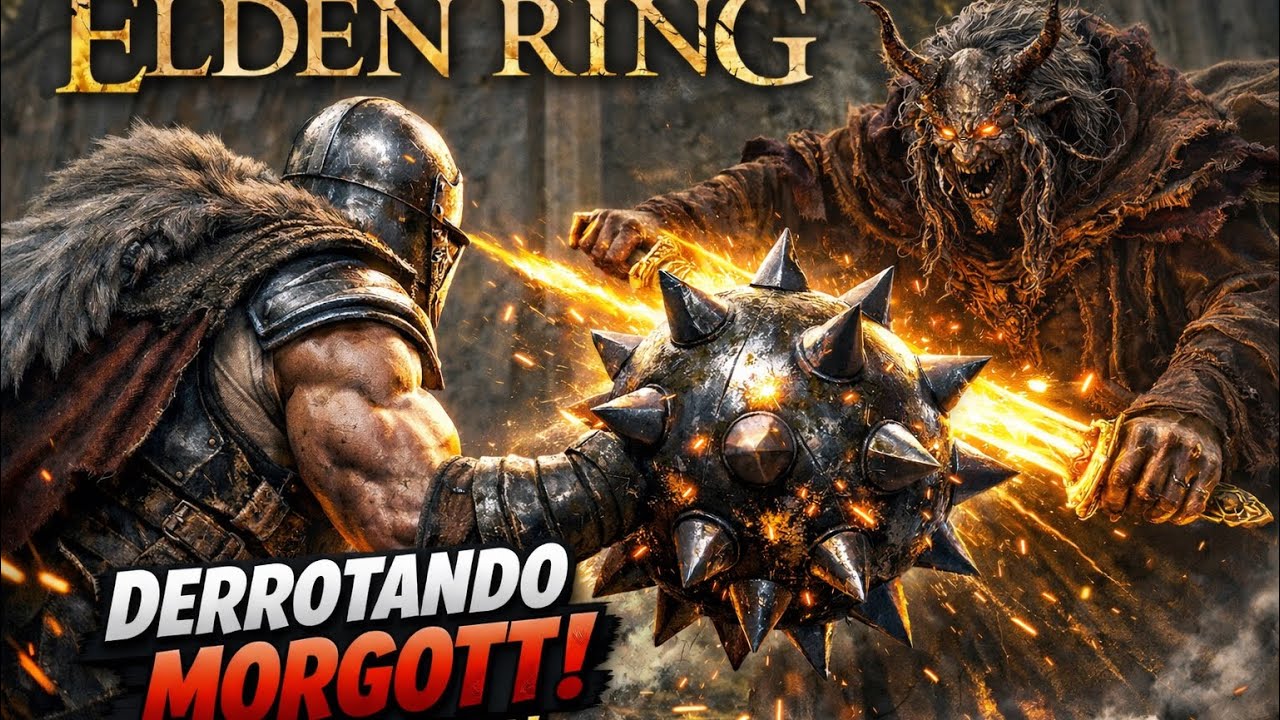 Porrada sincera contra o Morgott, o Rei Agouro kk