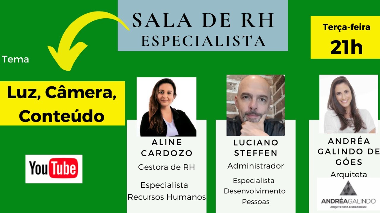 Luz, Câmera, Conteúdo...