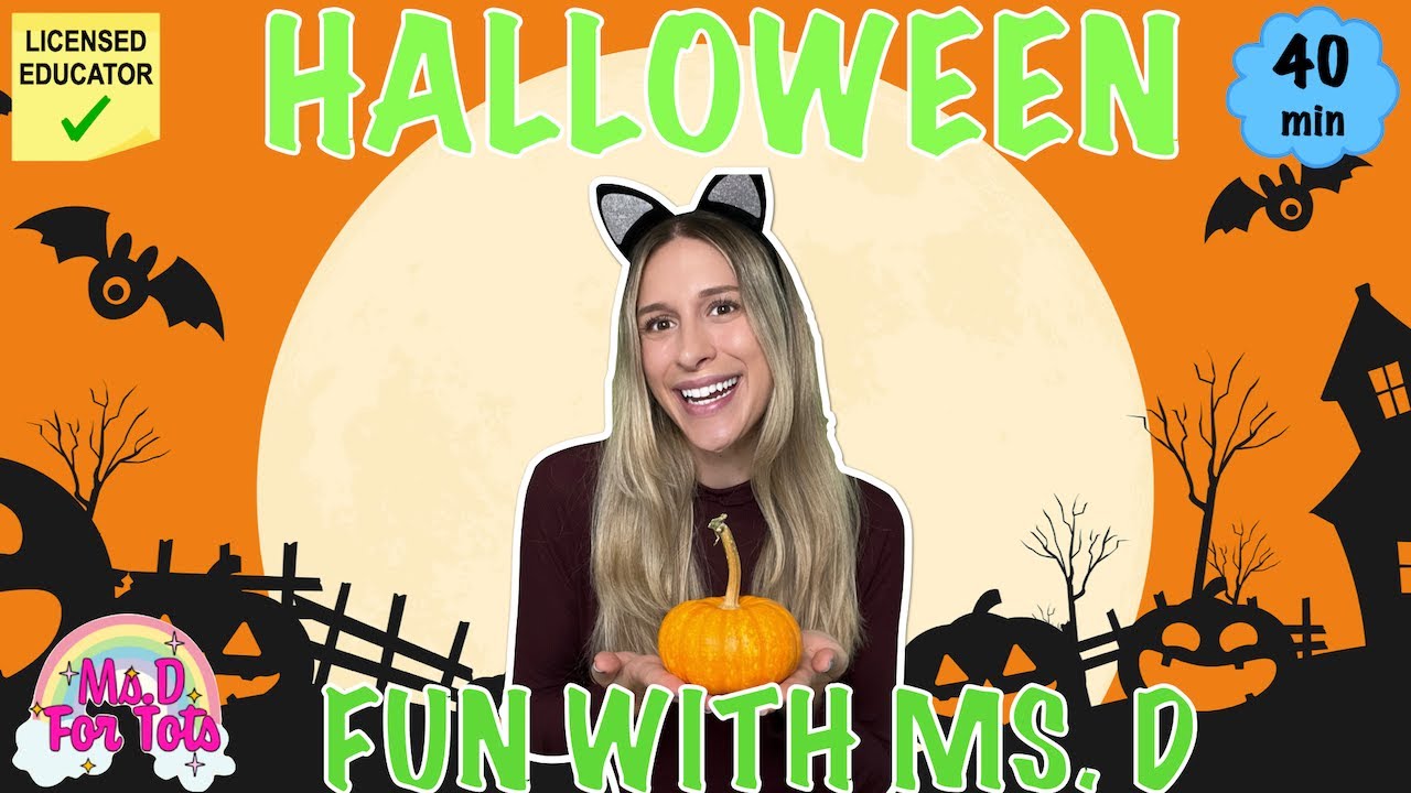 Toddler Learning Halloween Episode | Kids Halloween Music | Halloween Activities