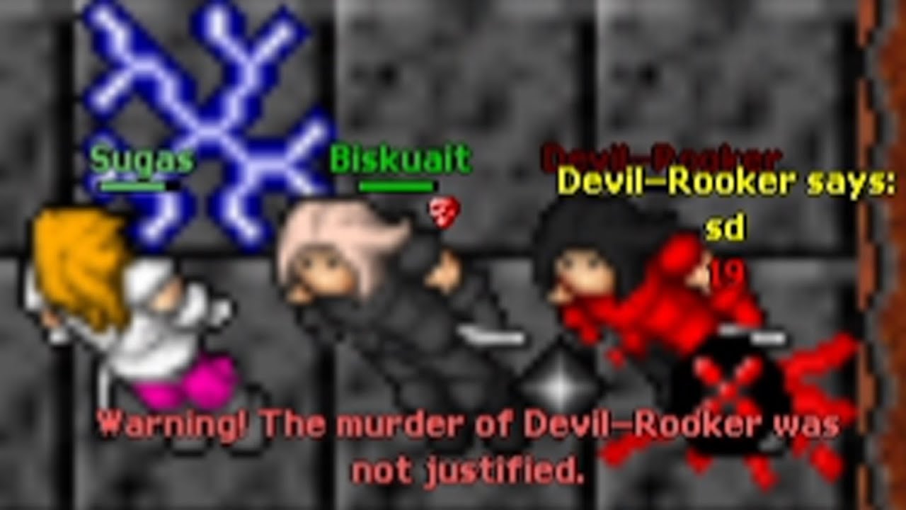 (PK) He could Afford a PACC for 5 years with this Profit! (Antica 2004 - RL Tibia 7.21) Biskuait