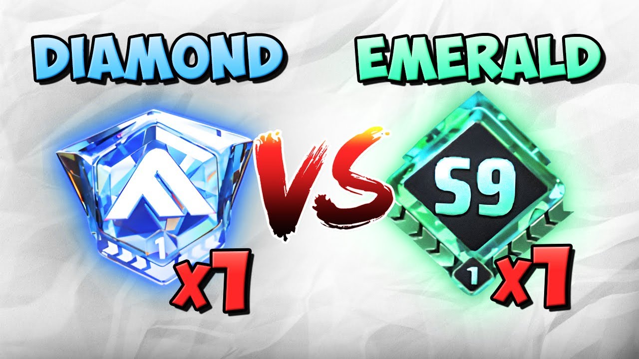 Сможет ли игрок уровня Diamond победить игрока уровня Emerald?