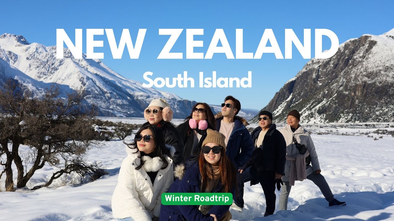 Epic New Zealand South Island Roadtrip - Snowy Winter