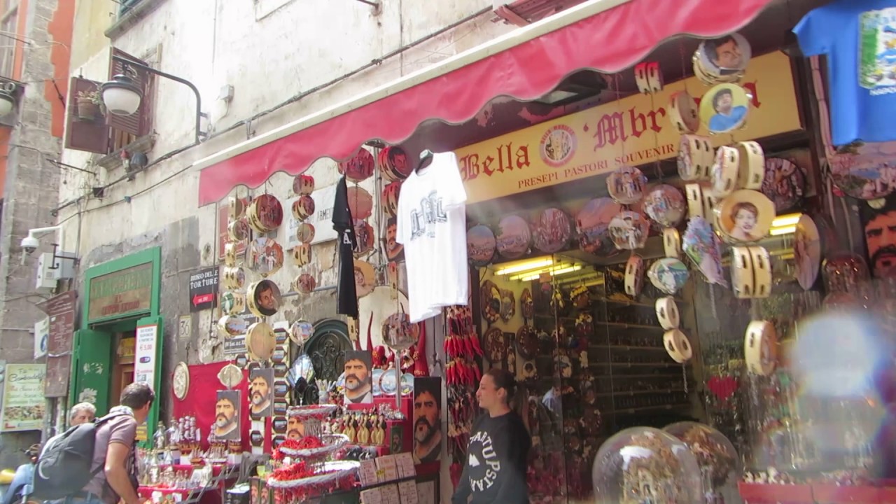 Street musicians in Naples, 4/27.17