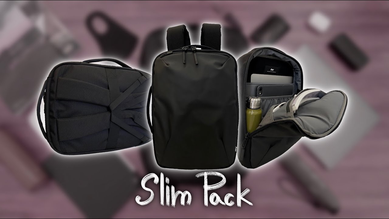 AER SLIM PACK / Sleek Minimalist Daily Carry - Backpacking:vol.89