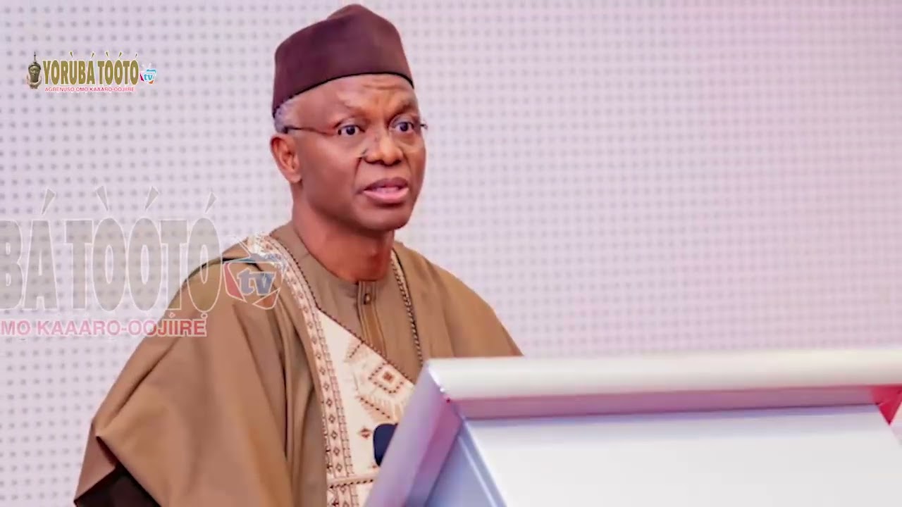 O tan! El-Rufai tu asiri nla lat'inu atimole ti won fi si