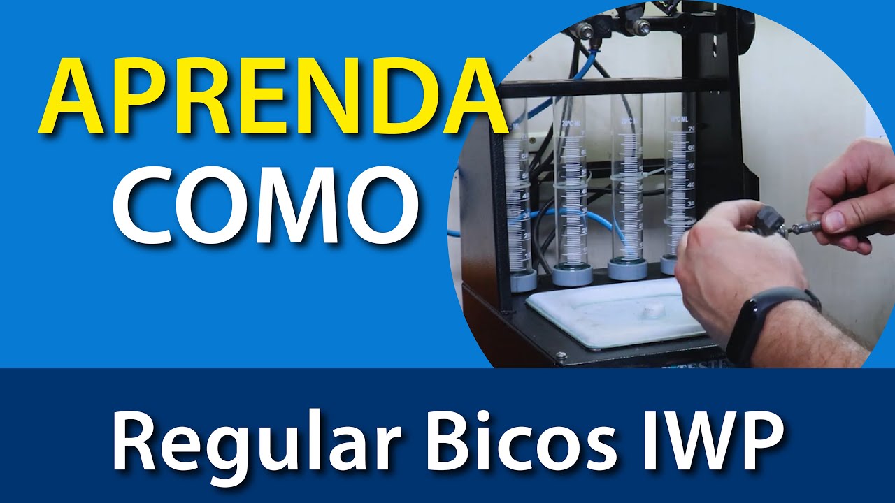 Regulagem de vazão de bicos IWP - Aprenda como fazer neste vídeo
