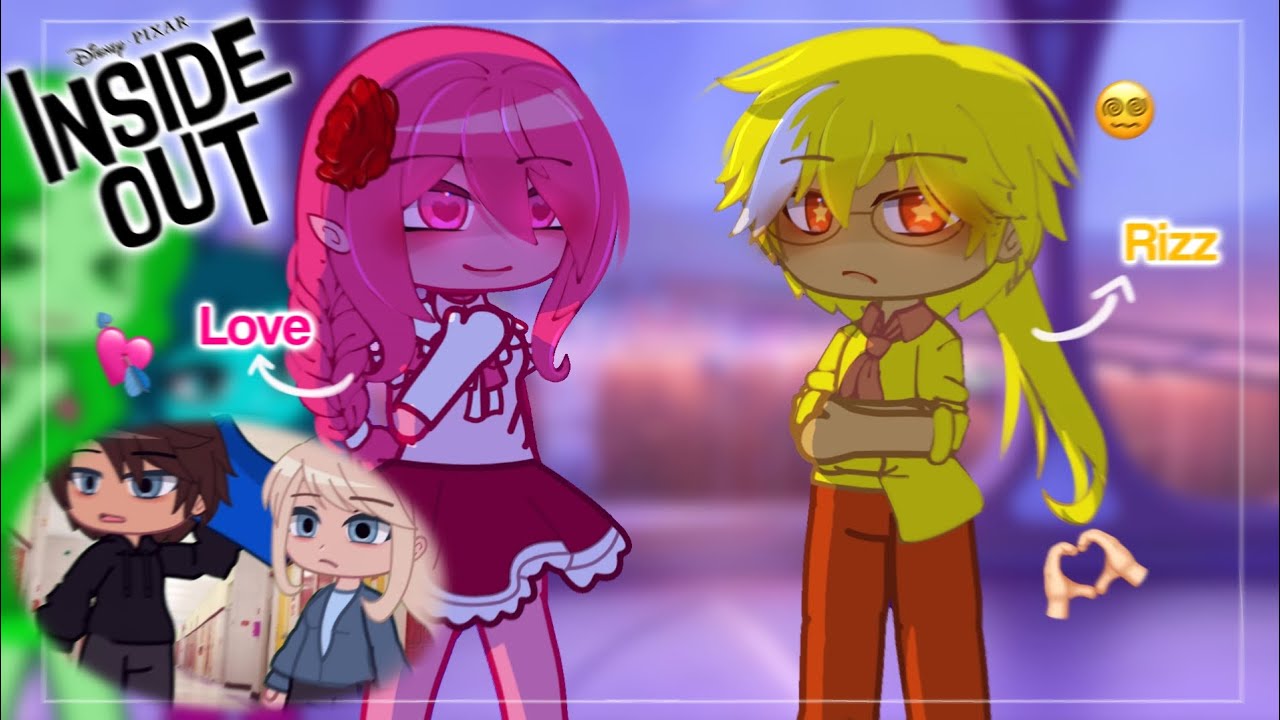 RIZZ meets LOVE 💗 Part 2 | Inside out 2 • Gacha Club - Silent Bellaa