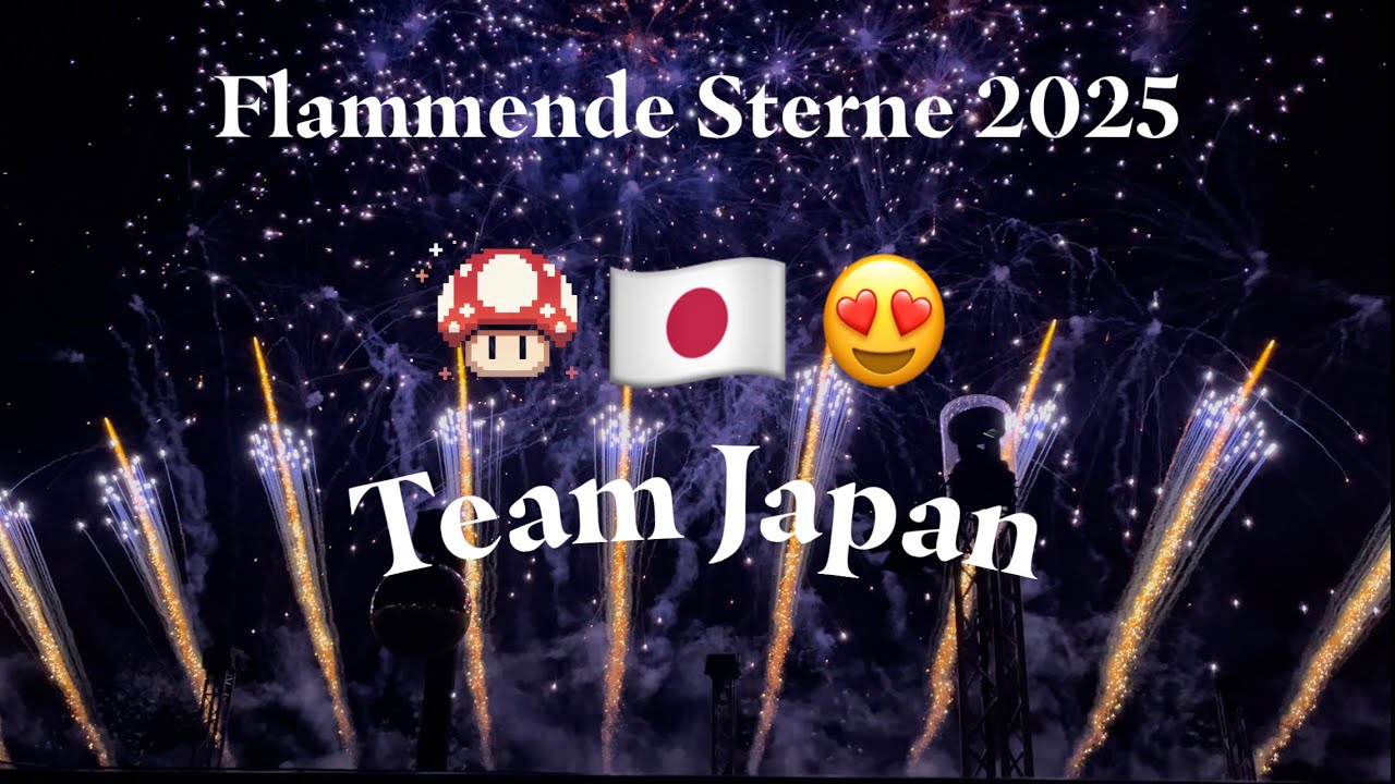 Team JAPAN 🇯🇵 FLAMMENDE STERNE 2025 Ostfildern 🎆 [Nihonbashi Marutamaya Co. Ltd]