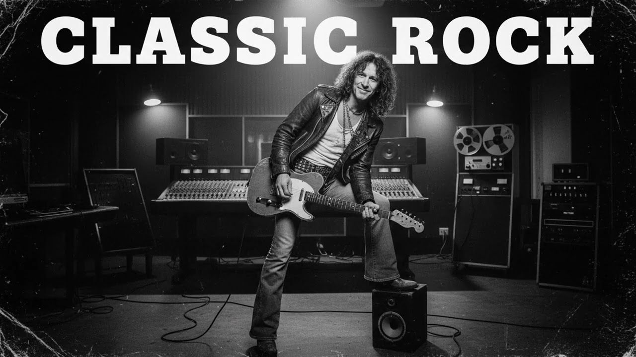 Edgy Classic Rock Vibes – 70s & 80s Iconic Hits - Timeless Tracks Playlist