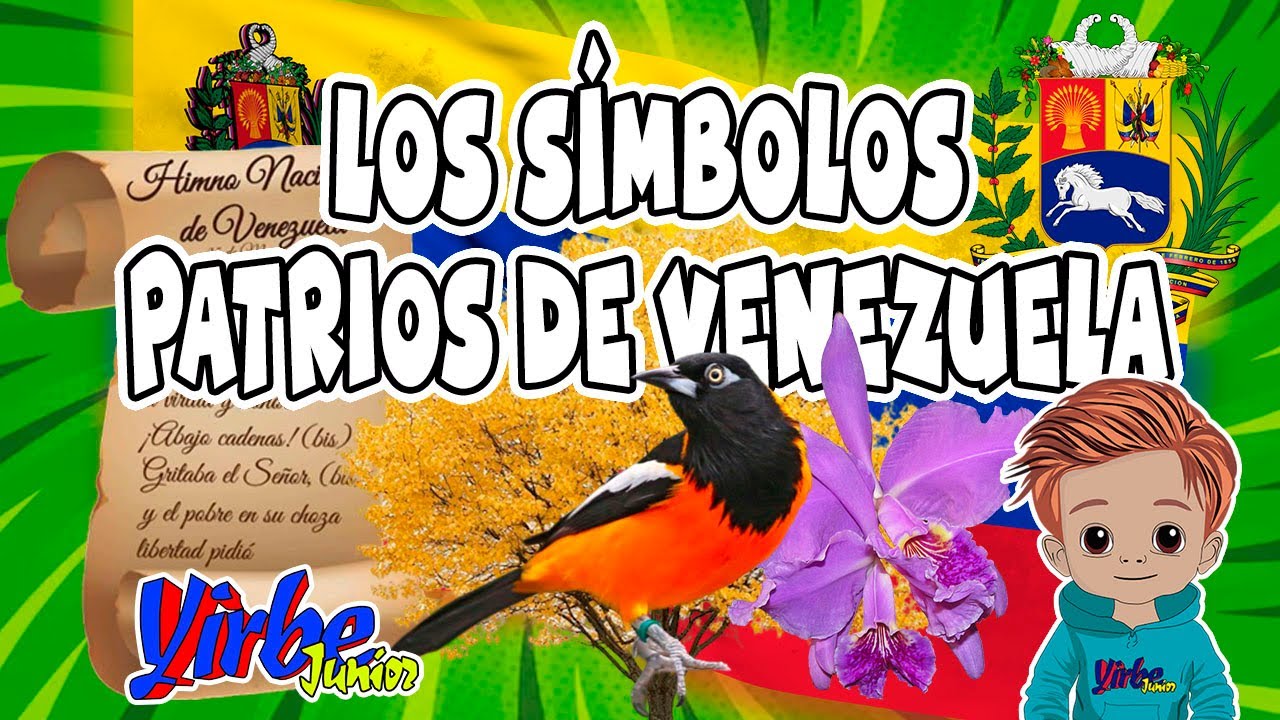 Los SÍMBOLOS PATRIOS de VENEZUELA para niños