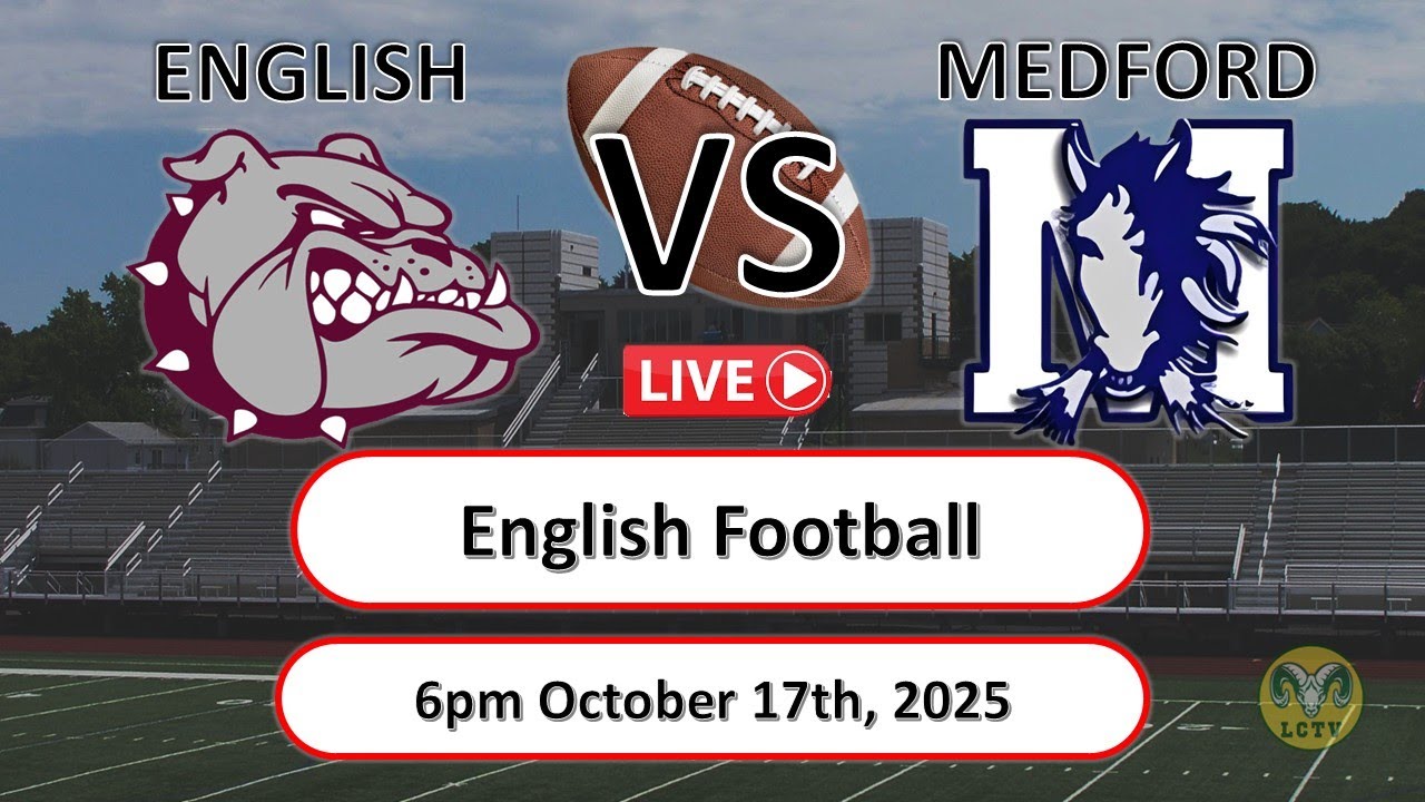 Lynn English VS Medford  l  MIAA High School Football  l  GBL