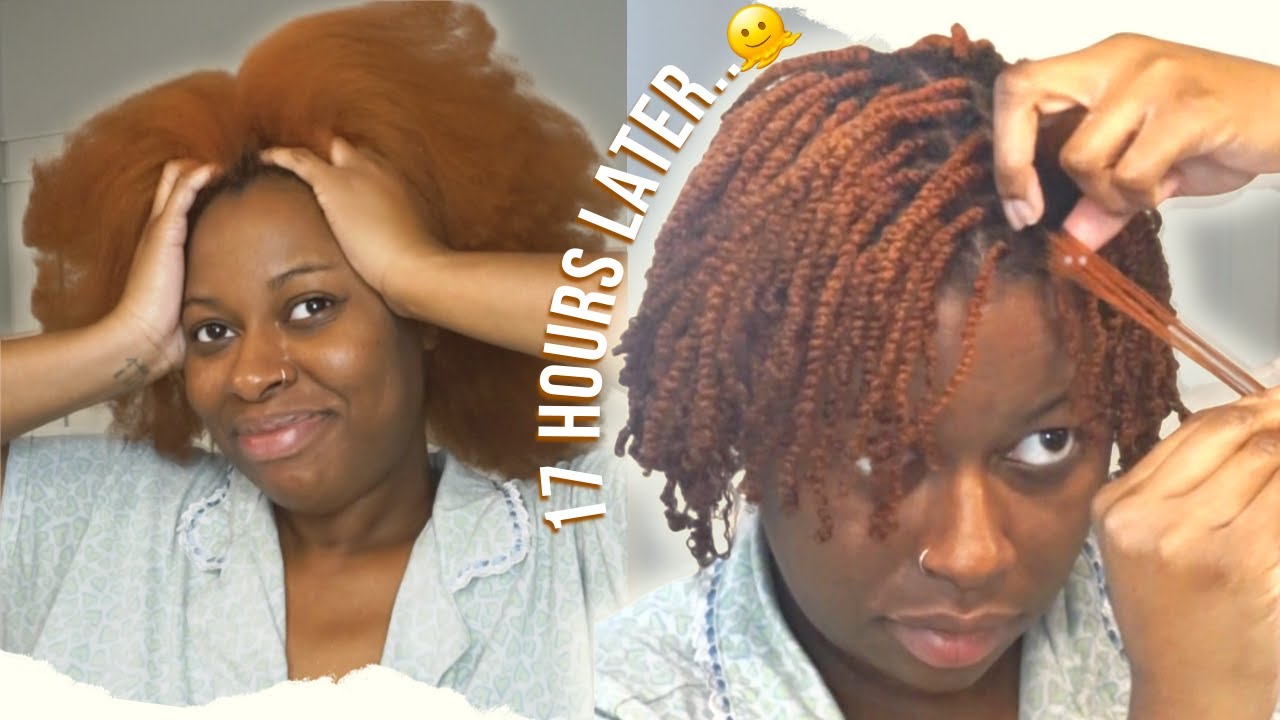 Installing My First Set of DIY Microlocs | Two Strand Twists | Starter Locs