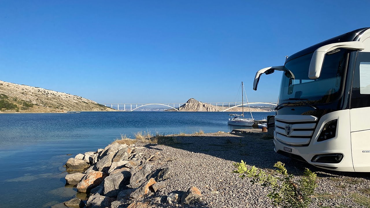 #2 Mit dem Wohnmobil über die Dolomiten nach Kroatien 🇭🇷 Skrila Sunny Camp KRK