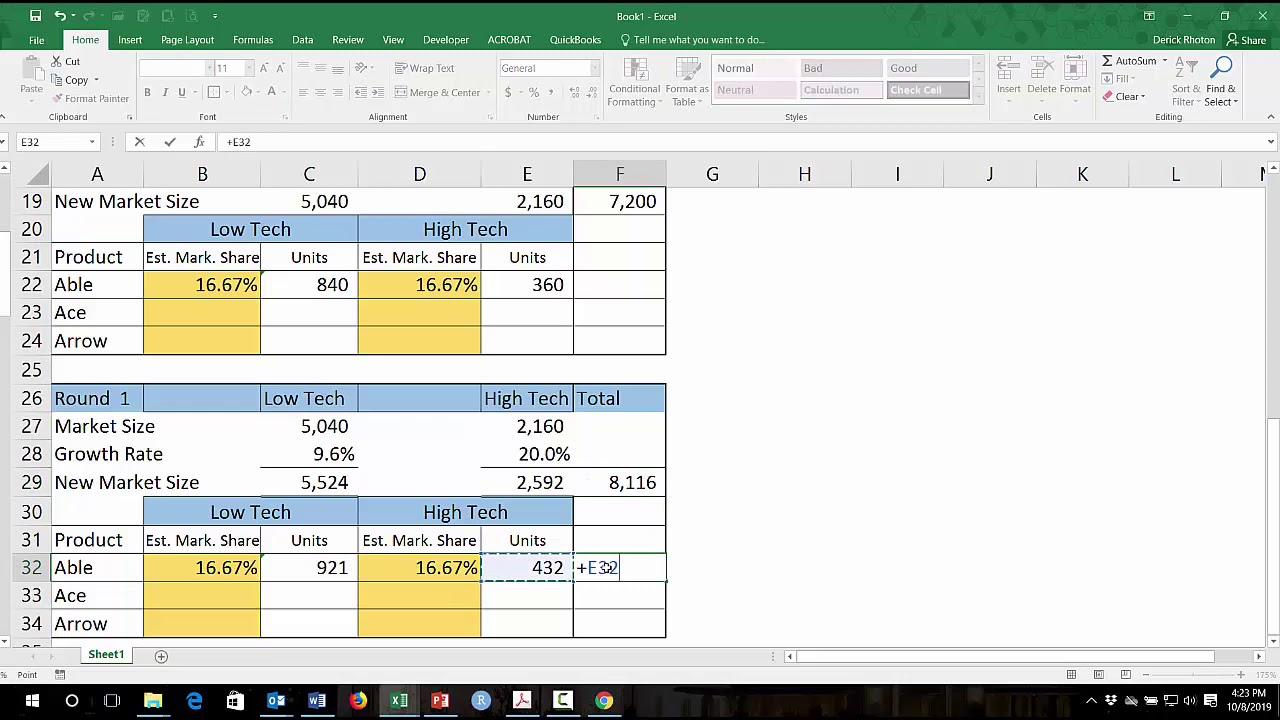 BA211 Excel Assignment #2- OLD Use Newer Version