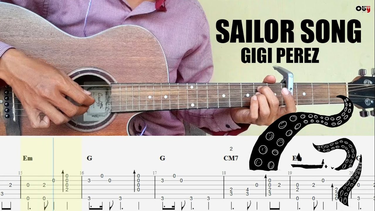 (Gigi Perez) Sailor Song - Fingerstyle Guitar Cover + TAB