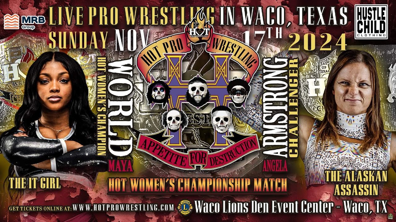Angela Armstrong vs Maya World HOT WOMAN'S CHAMPIONSHIP | Waco, Texas