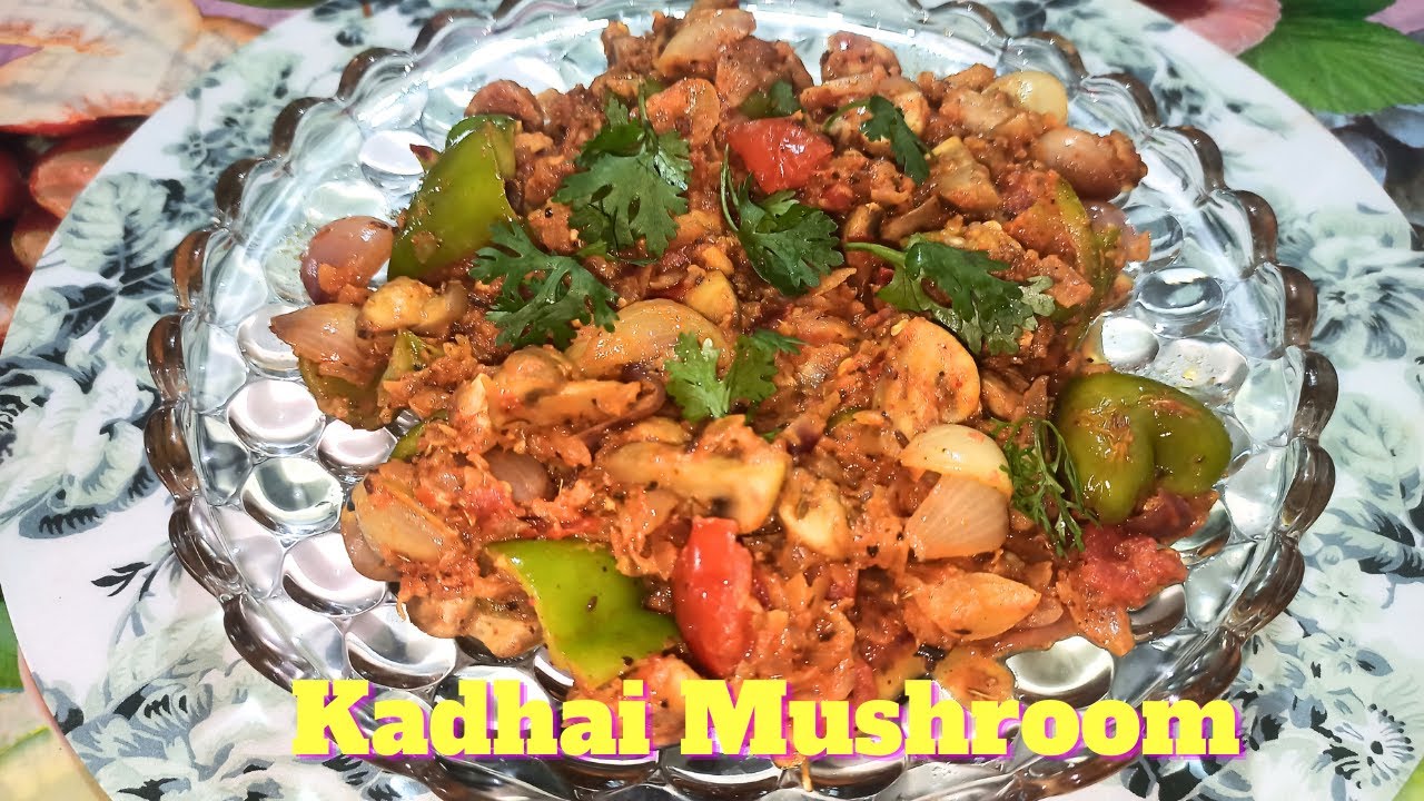Kadhai Mushroom | Curry | Creamy & Crispy Delights