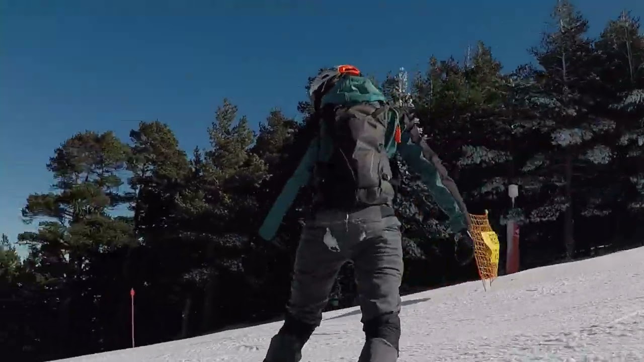 Valdelinares pista Tajera Snowboard 21012023