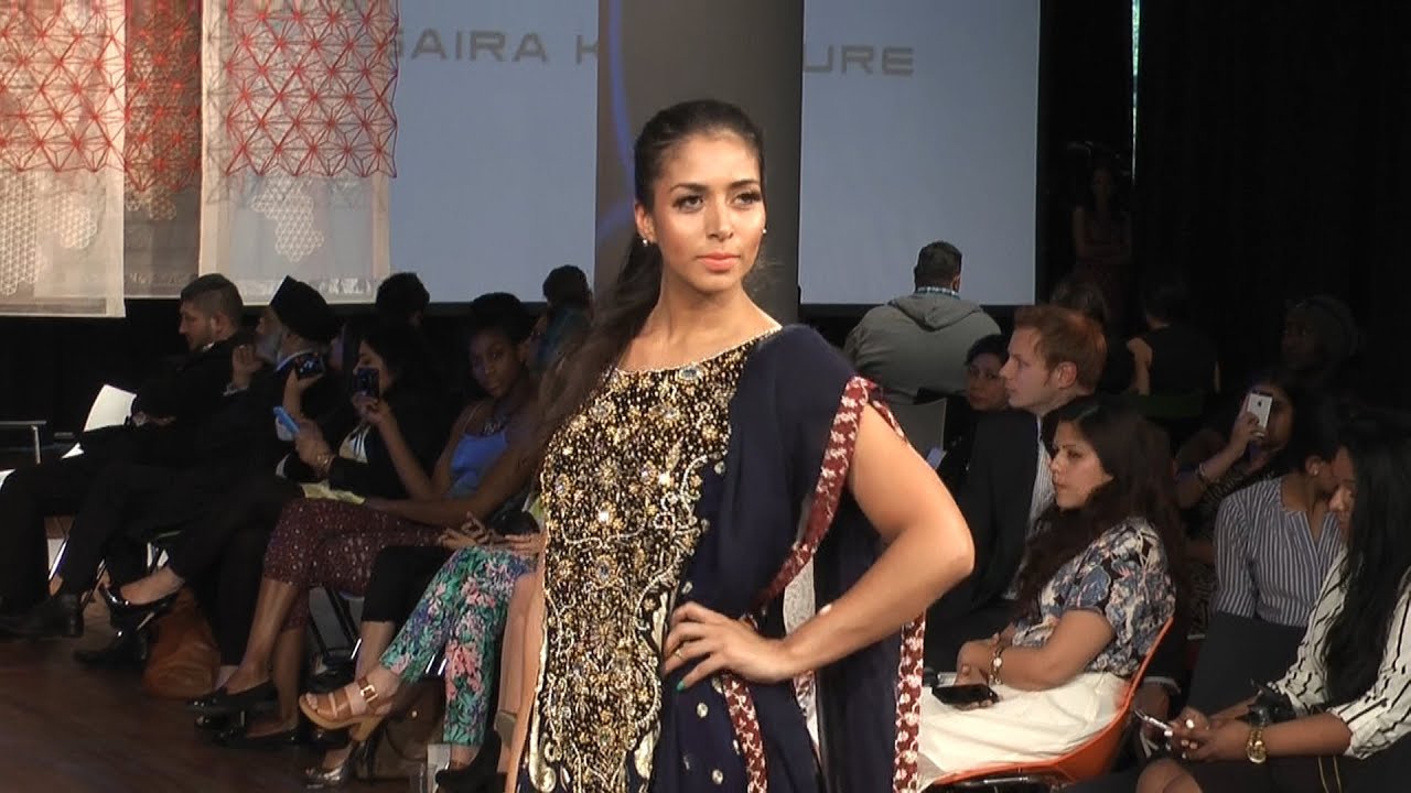 London Fashion show in anticipation of British Asian Fashion week TV786 report