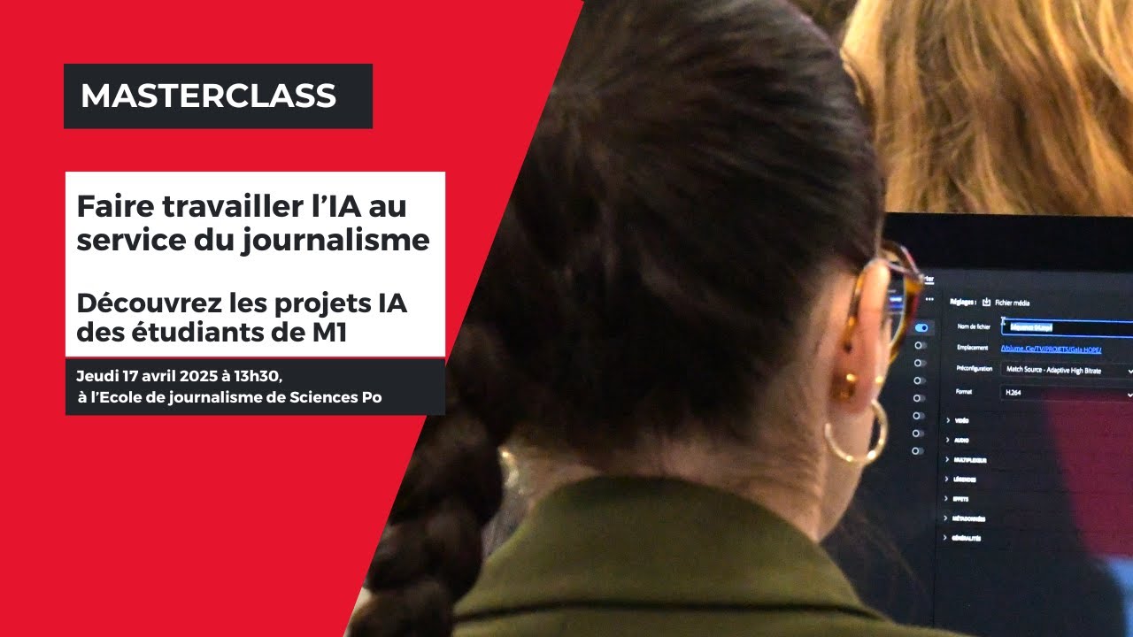 Faire travailler l'IA au service du journalisme