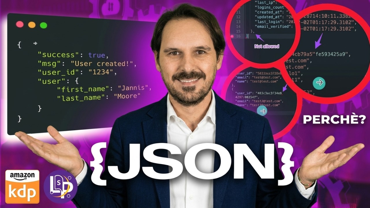 Il FORMATO MIGLIORE per le immagini dei tuoi LIBRI su AMAZON KDP: parliamo di JSON!