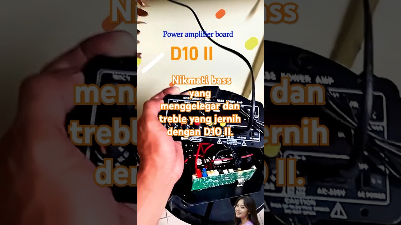 Upgrade suara sistem audio kamu dengan D10 II!