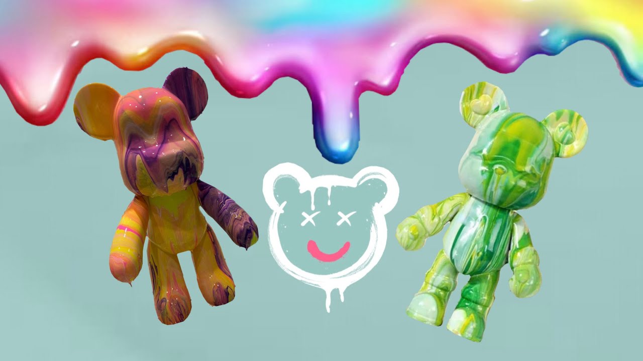 Create Your Own BeBear &ndash; Pour Paint and Blend a One-of-a-Kind Toy!