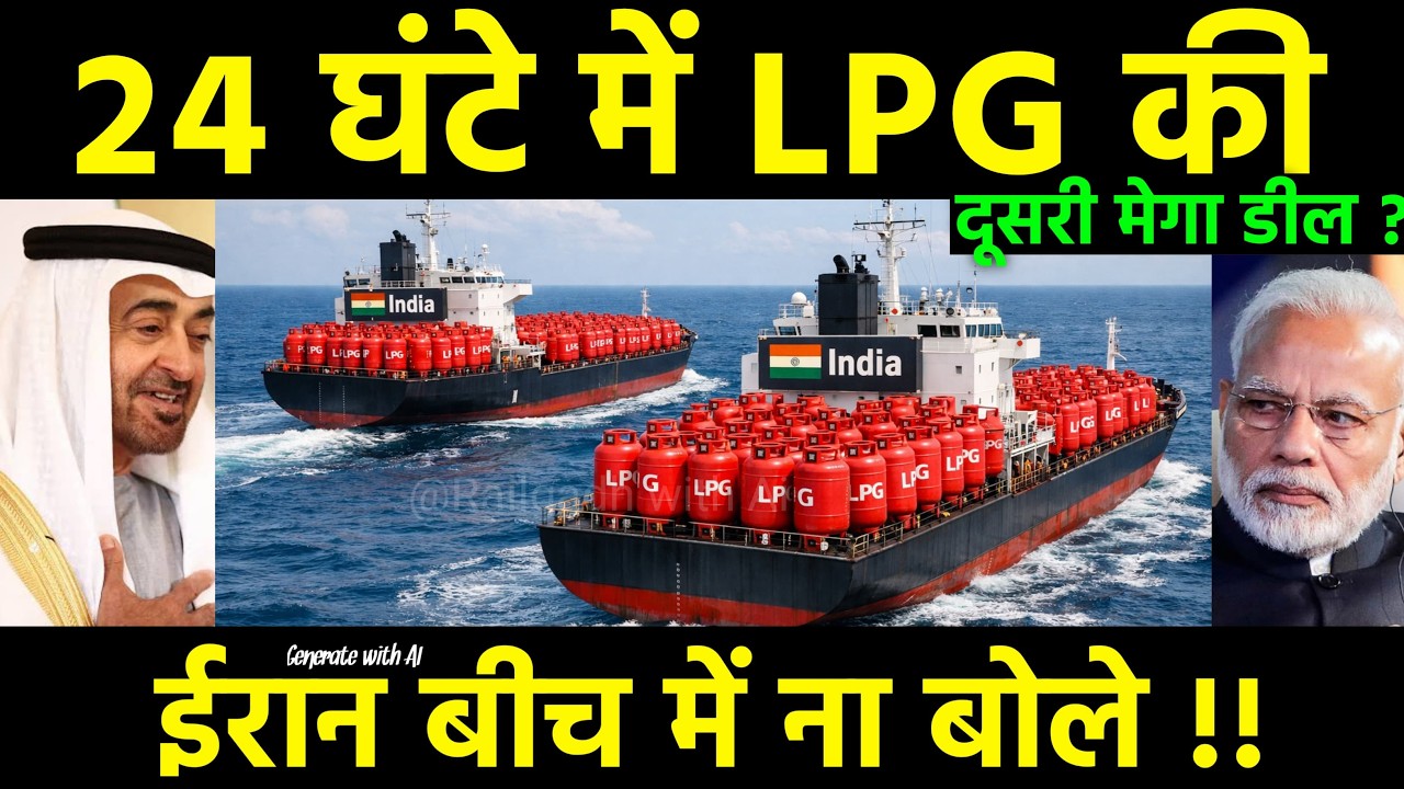 70 Lakh Cylinders Loading! 🚢🔥 Gujarat के पोर्ट्स पर हलचल, 2 Gas Tankers पहुंचे करीब! LPG India