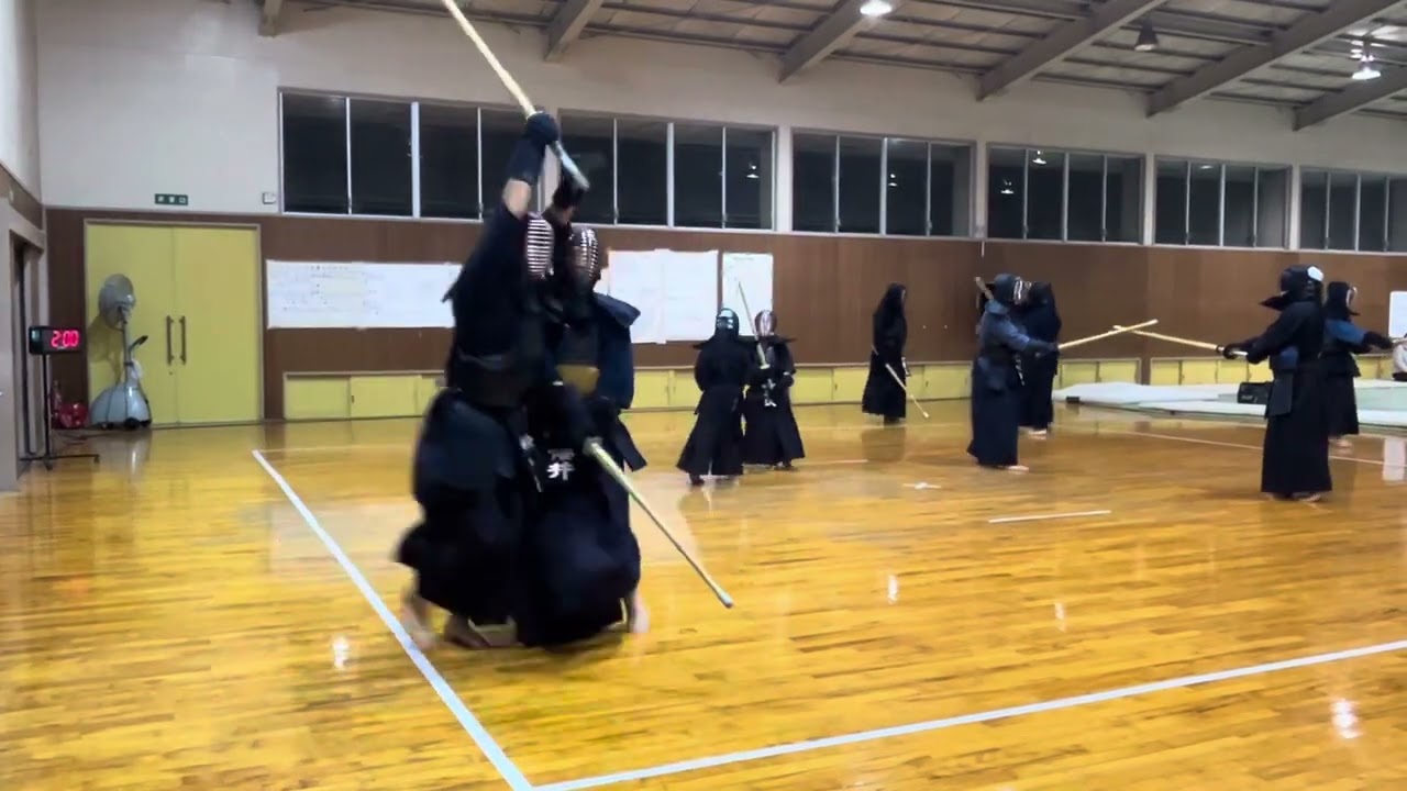 櫻木會稽古　2025年11月17日　地稽古⑥  #栃木　#真岡市　#剣道　#KENDO   #日本　#地稽古　#稽古は楽しく　#剣道が好き　#ストレス発散